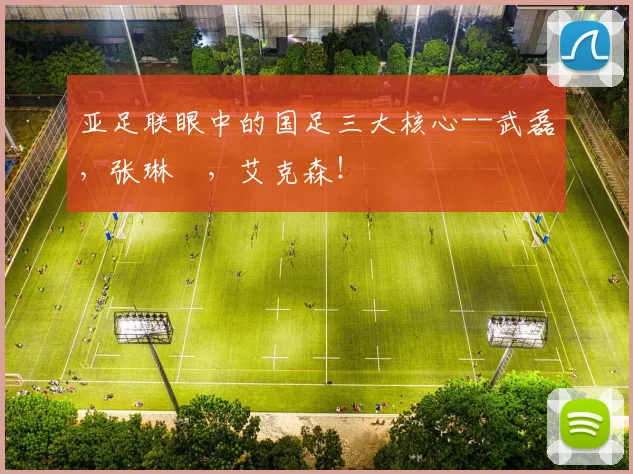 亚足联眼中的国足三大核心--武磊，张琳芃，艾克森！